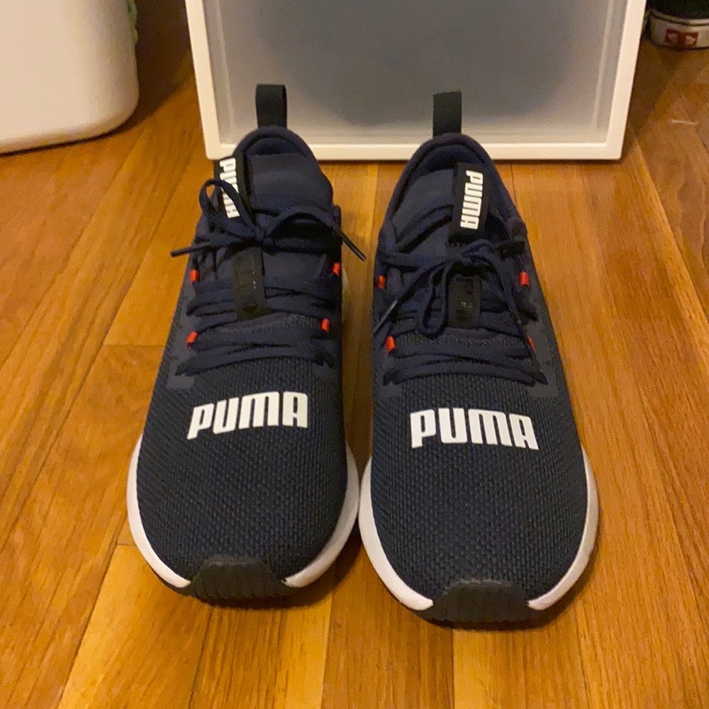 Navy Blue Puma Sneakers